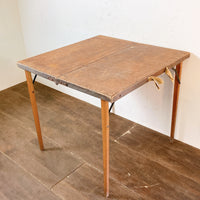 品番1164　折りたたみテーブル　フォールディングテーブル　サブテーブル　収納　アンティーク　ヴィンテージ