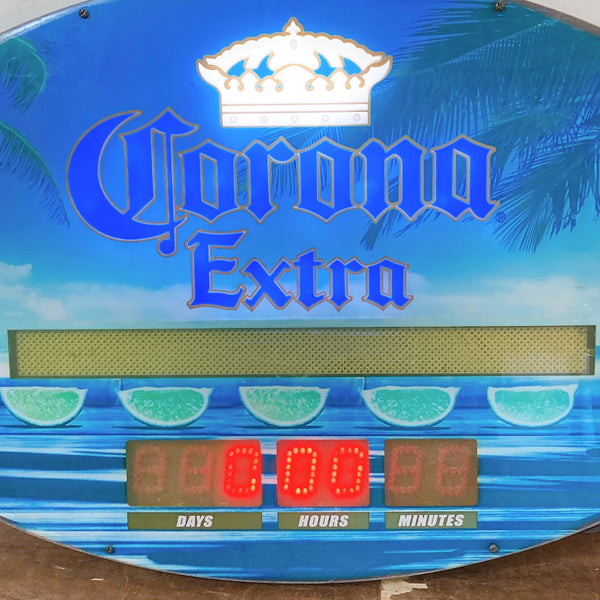 品番3229 ライト看板 Corona Extra コロナビール リモコン付 ネオン