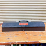 品番0705　ツールボックス　TRU-TEST　メタルボックス　工具箱　グレー　収納　ツールケース　ヴィンテージ　千葉店