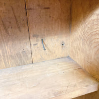 品番0302　ウォール キャビネット　飾り棚　木製　収納　アンティーク　ヴィンテージ