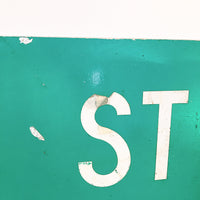 品番0032-3　ストリートサイン　ハワイ　MALIKO ST　マリコストリート　両面　ロードサイン　看板　標識　ヴィンテージ　金沢店