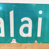 品番0032-5　ストリートサイン　ハワイ　Halai St　ハライストリート　両面　ロードサイン　看板　標識　ヴィンテージ　011