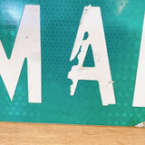品番0032-10　ストリートサイン　ハワイ　MAIKO ST.　マイコストリート　両面　ロードサイン　看板　標識　ヴィンテージ　金沢店