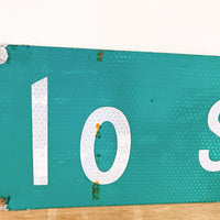 品番0032-16　ストリートサイン　ハワイ　Puuhalo St　プウハロストリート　両面　ロードサイン　看板　標識　ヴィンテージ　012