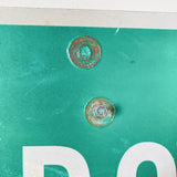 品番0432　ロードサイン　TARGET ENFORCEMENT AREA　標的執行区域　トラフィックサイン　看板　標識　ヴィンテージ　金沢店