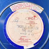 品番0356　16mm映写フィルム-35　WORLD BENEATH THE SEA　教育映画　フィルム缶付　レトロ　ディスプレイ　ヴィンテージ