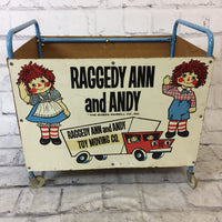 品番0141　トイボックス　RAGGEDY ANN and ANDY　ラガディ・アン&アンディ　おもちゃ箱　ヴィンテージ　金沢店