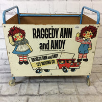 品番0141　トイボックス　RAGGEDY ANN and ANDY　ラガディ・アン&アンディ　おもちゃ箱　ヴィンテージ　金沢店