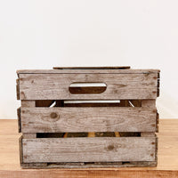 品番0032　アップルボックス　50's～70's　木箱　ドイツ　ウッドクレート　収穫箱　運搬箱　ウッドボックス　ヴィンテージ