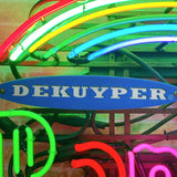 品番0034　ネオンサイン　DEKUYPER Pucker　デカイパー パッカー　マルチカラー　ネオン管　ヴィンテージ　金沢店