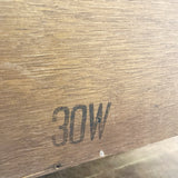 品番3052　ウッドデスク　ミッドセンチュリー　片袖机　木製　テーブル　アンティーク　ヴィンテージ　金沢店