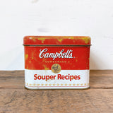 品番1125　Campbell's Souper Recipes　キャンベル　1900年代　ブリキ缶 　Tin Box　ヴィンテージ　金沢店
