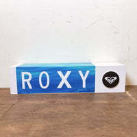 品番0152　サインボード　ROXY　ロキシー　立体看板　両面看板　木製　ヴィンテージ　金沢店