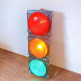 品番0210　信号機　Traffic Light　Signal　トラフィックシグナル　ディスプレイ　ヴィンテージ　金沢店