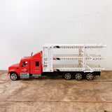 品番5900　トラック　キャリアカー　積載車　ミニカー　樹脂製　ヴィンテージ　アメリカン雑貨　金沢店
