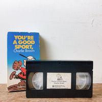 品番2091-9　VHSビデオ　You're a Good Sport, Charlie Brown　ピーナッツ　スヌーピー　チャーリーブラウン　ヴィンテージ　千葉店