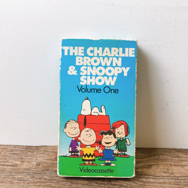 品番2091-11　VHSビデオ　The Charlie Brown & Snoopy Show Volume One　ピーナッツ　スヌーピー　チャーリーブラウン　ヴィンテージ　金沢店