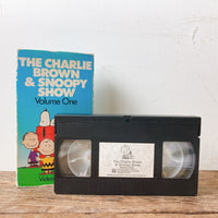 品番2091-11　VHSビデオ　The Charlie Brown & Snoopy Show Volume One　ピーナッツ　スヌーピー　チャーリーブラウン　ヴィンテージ