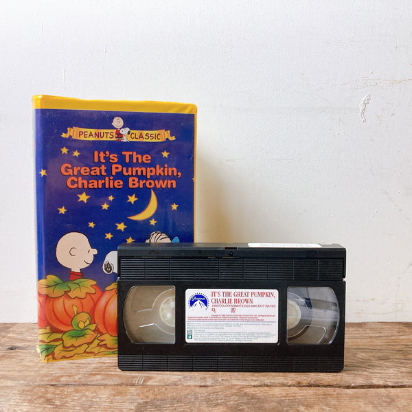 品番2091-12　VHSビデオ　It's The Great Pumpkin, Charlie Brown　ピーナッツ　スヌーピー　チャーリーブラウン　ヴィンテージ　金沢店