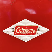品番0077　Coleman　コールマン　クーラーボックス　60's　アイスボックス　レッド　ヴィンテージ　金沢店