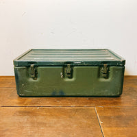 品番0182　米軍　ミリタリートランク　アーミーボックス　スチール製　ツールボックス　ヴィンテージ　金沢店