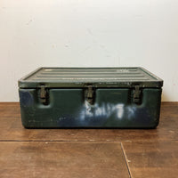 品番0182　米軍　ミリタリートランク　アーミーボックス　スチール製　ツールボックス　ヴィンテージ　金沢店