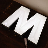 品番0215　3D サイン　McDonald's　マクドナルド　マーキーサイン　立体電飾看板　サインライト　ウォールサイン　ヴィンテージ　金沢店