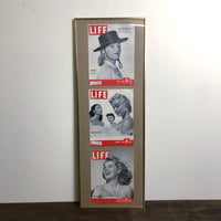 品番2419　ライフマガジン 表紙 『LIFE』 額付　1945-50’s ヴィンテージ　金沢店