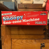品番0769　PPeanuts Snoopy Sno-cone Machine　スヌーピー　ヴィンテージ　スノーコーンマシン　かき氷機　千葉店