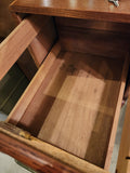 品番0029 ファイルキャビネット　鍵付　木製　棚　書類ケース　引き出し　収納　家具　ヴィンテージ　千葉店