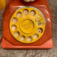 品番1276　SNOOPY型電話　おもちゃ　PEANUTS　ビンテージトイ　千葉店