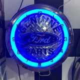品番0074　Ford　フォード 　ネオンクロック　壁掛け時計　011