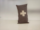 品番0245　Cushion [small / European Military Blanket]