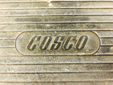 品番1423　ステップチェア　インダストリアル　COSCO　コスコ　シルバー　椅子　インテリア　ヴィンテージ　金沢店