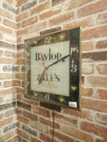 品番4155　アドバタイジングクロック　Baylor ZALE'S　ベイラー ザレス　Wall Clock　ヴィンテージ　千葉店