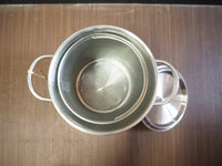 品番0151　パスタ鍋　Pot　レトロ　アンティーク　インテリア　ディスプレイ　ヴィンテージ　金沢店