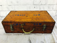 品番1805　ウッドケース　木製　工具箱　ツールボックス　収納　ヴィンテージ　金沢店