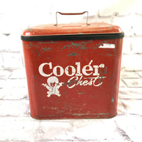 品番4936　Cooler Chest　クーラーボックス　Ice Chest　アイスボックス　レッド　ヴィンテージ　金沢店