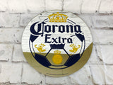 品番0484　パブミラー　Corona Extra　コロナビール　壁掛　丸型　アート　ディスプレイ　看板　千葉店