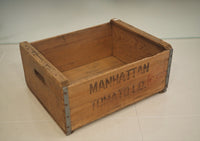 品番0188　木箱 / Wooden Box（MANHATTAN　TOMATO　CO）　金沢店