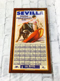 品番2291　ポスター　SEVILLA　セビリア　スペイン　闘牛　マタドール　アート　壁掛　インテリア　ヴィンテージ　金沢店