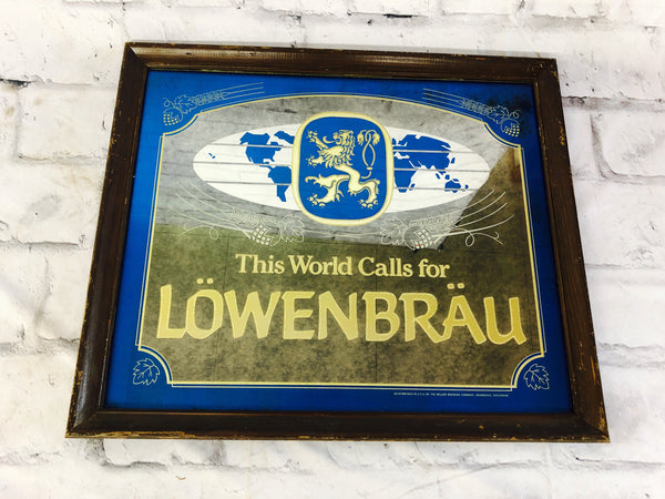 品番6374 パブミラー LOWENBRAU レーベンブロイ ドイツビール 