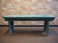 品番0164　ウッドベンチ　Wood Bench　木製　長椅子　アンティーク　ヴィンテージ　千葉店
