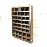 品番0166　Wall Cabinet　収納棚　壁掛　木製　キャビネット　インテリア　アンティーク　012