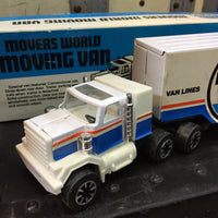 品番0563　U-HAUL  MOVERS WORLD MOVING VAN　トラック　バントレーラー　ヴィンテージ　アメリカン雑貨　外箱付　千葉店