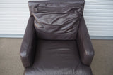 品番0539　レザーソファ　回転式ソファ　1人掛け　回転椅子　チェア　アンティーク　金沢店