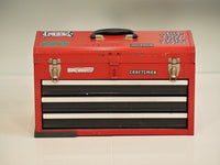 品番0036　工具箱　ツールボックス　Tool Box　収納　赤　ヴィンテージ