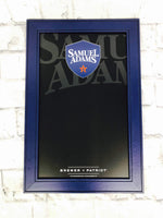 品番0269　サインボード　SAMUEL ADAMS　サミュエル アダムズ　壁掛　看板　アメリカン雑貨