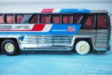 品番2480　高速バス　GREYHOUND　グレイハウンド　ミニカー　ブリキ　ヴィンテージ　アメリカン雑貨　金沢店