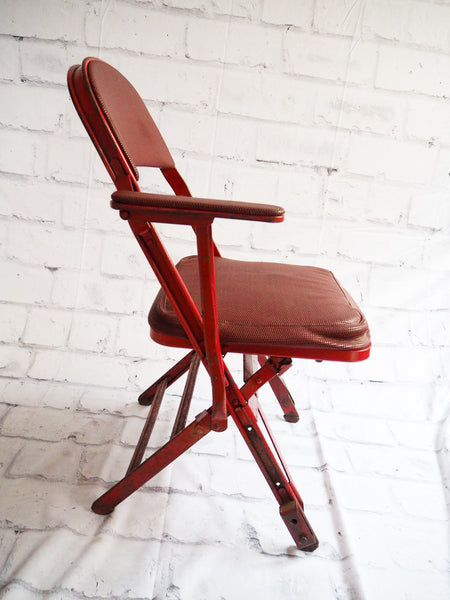 クラリン社製 フォールディング チェア 折りたたみ椅子 スチール製